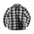 thumbnail image 1 of Scruffs - Worker Padded Checked Shirt Black/White - S, 1 of 2