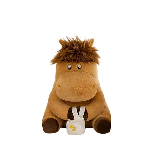 Scruffy Little Pony Working Hard Soothing Soft Companion Perfect for Sofas, Bedsides, or Desk Companionship Holiday Presents, Anniversary Surprises