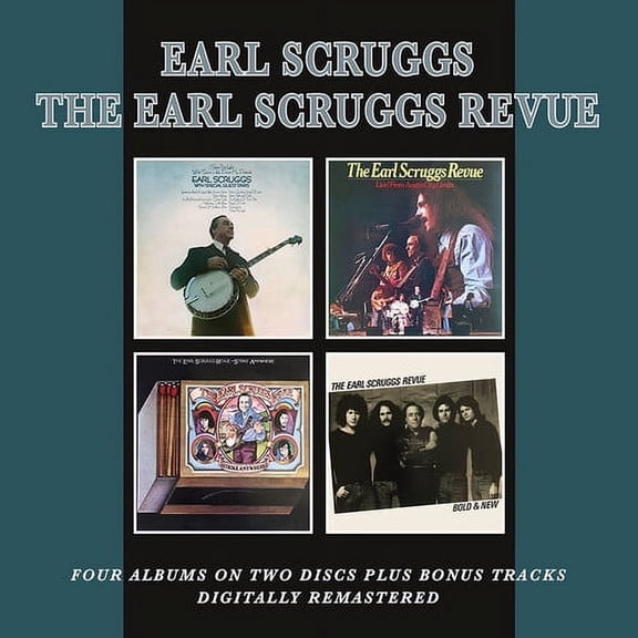 Scruggs,Earl / Earl Scruggs Revue - I Saw The Light With Some Help From My Friends / Live! From Austin City Limits / Strike Anywhere / Bold & New - Music & Performance - CD