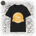 thumbnail image 1 of Scrum Master CSM Logo Unisex T-Shirt, 1 of 2