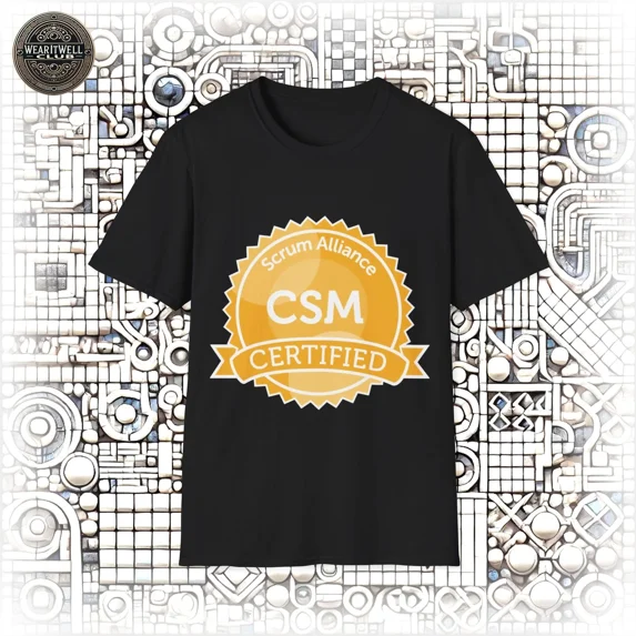 Scrum Master CSM Logo Unisex T-Shirt