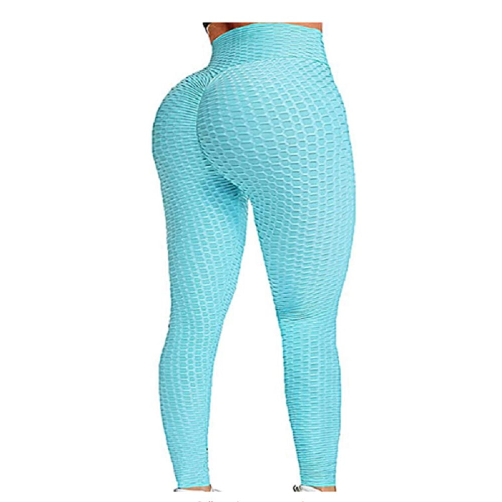 VEKDONE 2024 Clearance Womens High Waisted Seamless Workout Leggings Butt  Lifting Gym Yoga Pants Booty Scrunch Tummy Control Ruched Tights 