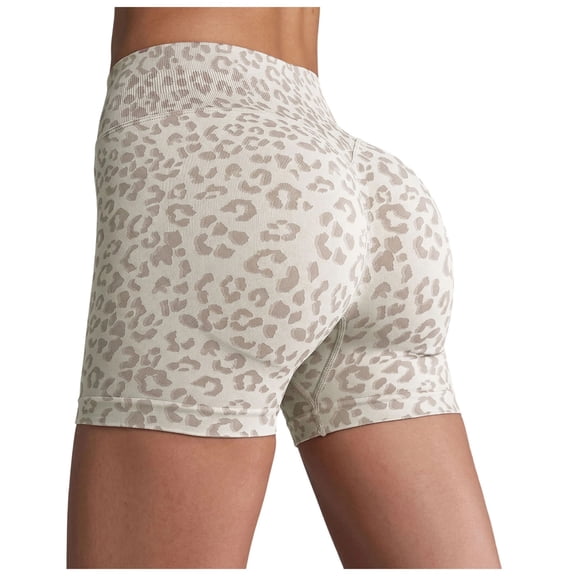 Scrunch Butt Lifting Shorts for Women V Back Seamless 5" High Waist Workout Gym Compression Spandex Impact Shorts