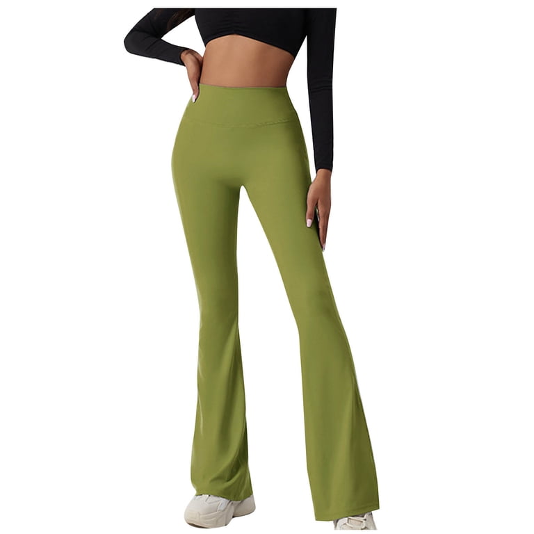 C≈LO Cotton Spandex High Rise Bootcut Flare Yoga Pants Legging(Regular C≈LO Cotton Spandex High Rise Bootcut Flare Yoga Pants Legging(Regular