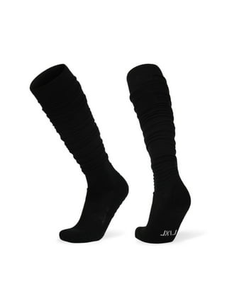 Black Scrunch Socks