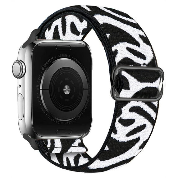 Scrunchie Bands Compatible with Apple Watch Bands 40mm 38mm 41mm 42mm 44mm 45mm 49mm, Adjustable Braided Elastic Stretchy Nylon Solo Loop Women Men Wristbands for iWatch Series Ultra 9 3 4 5 SE 6 7 8