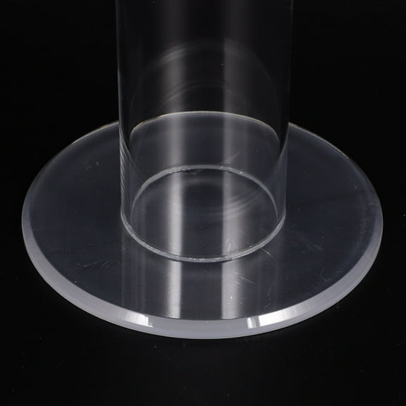 CIMAXIC Clear Acrylic Hair Tie Organizer Stand Scrunchie Holder for Hair Band and Bracelet Storage