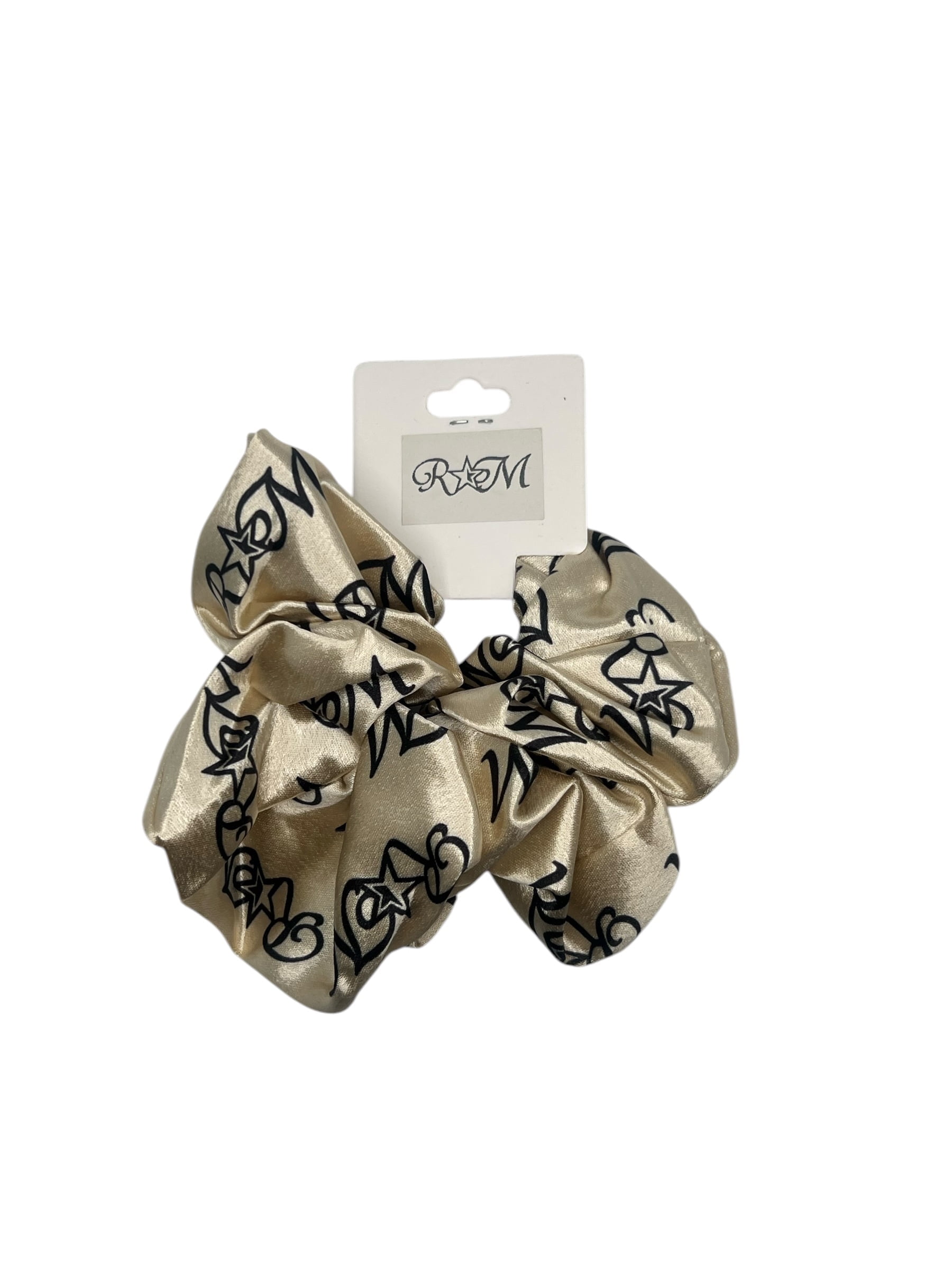 Scrunchie Hair Tie Gold