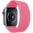 thumbnail image 1 of Scrunchie Strap For Apple watch band 45mm/41mm 40mm 44mm 38mm 42mm Elastic Solo Loop women man watchband bracelet for iwatch series 5 4 3 se 6 7 - NEW 1, 1 of 7