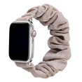 thumbnail image 1 of Scrunchie Strap For Apple watch band 40mm 44mm 42mm 38mm 42 mm Elastic Nylon bracelet Solo Loop band iWatch 5 4 3 se 6 7 41 45mm - Turmeric gold, 1 of 10