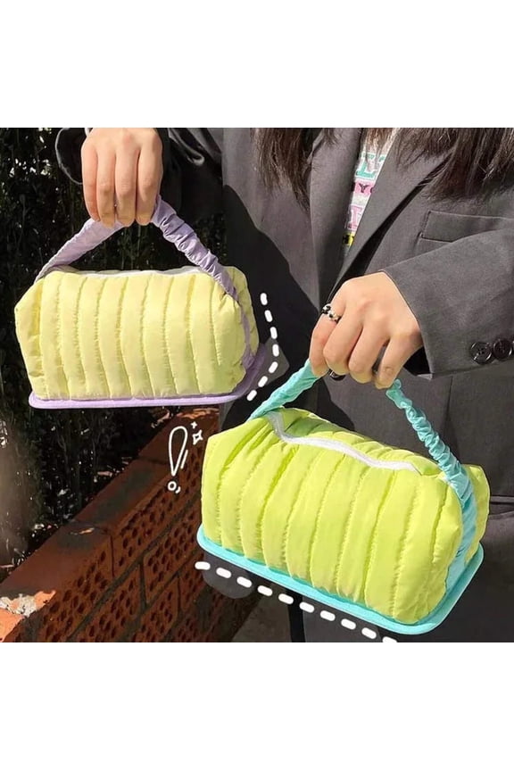 Scrunchie Style Makeup Bag