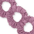 thumbnail image 1 of Scrunchies Cotton Knit Jumbo Size 3-Pack Ponytail Holder Made in USA Scrunchie King Rose, 1 of 6