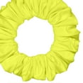 thumbnail image 1 of Scrunchies Cotton Knit Jumbo Size Ponytail Holder Made in USA Scrunchie King Yellow Neon, 1 of 6