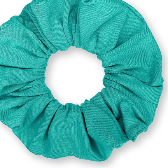 Scrunchies Cotton Knit Standard Size Ponytail Holder Made in USA Scrunchie King Jade