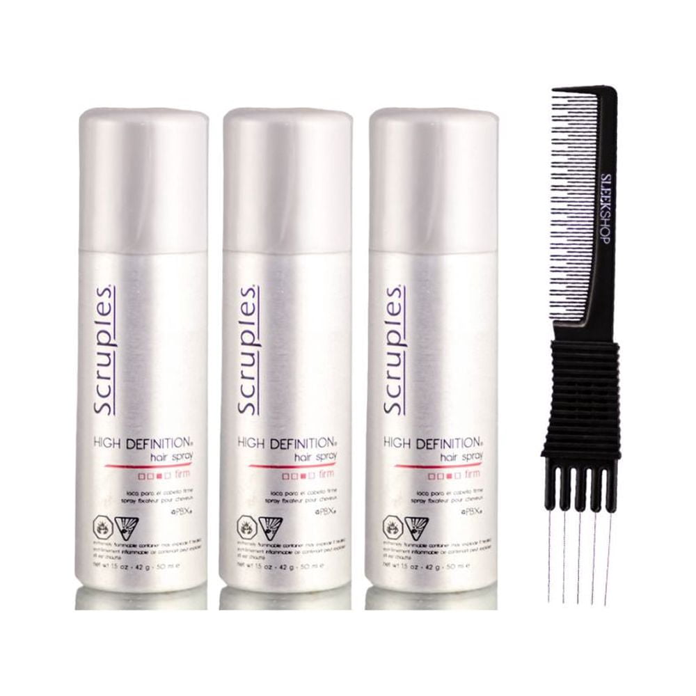 Scruples High Definition Firm Hair Spray (1.5 oz) with SLEEKSHOP ...