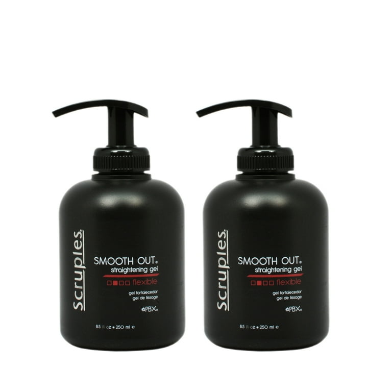 Hair top straightening gel