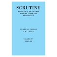 thumbnail image 1 of Scrutiny: A Quarterly Review 20 Volume P Scrutiny: A Quarterly Review Vol. 15 1947-48, (Paperback), 1 of 1