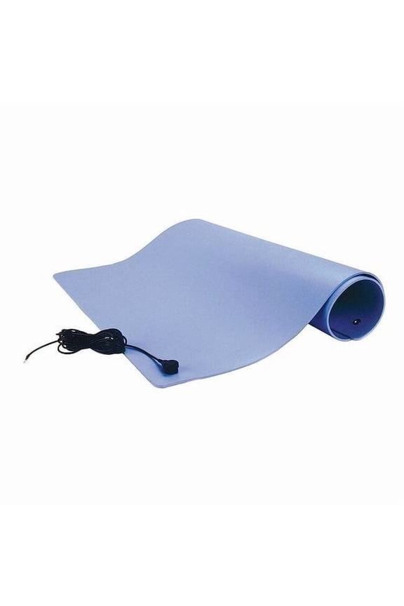 Dissipative Floor Mat,Blue,2 x 4 ft. TM2448L3BL-L