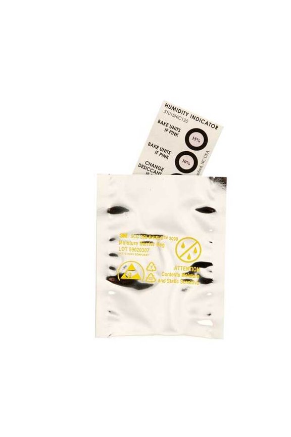 Humidity Indicator,3 x 2 In. Card,PK125 51015HIC125