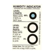 Humidity Indicator,3 x 2 In. Card,PK125 51060HIC125