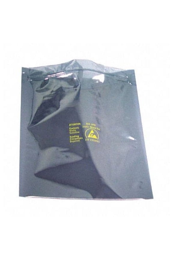 Metal-In Static Shielding Bag,12"W,PK100 3001218