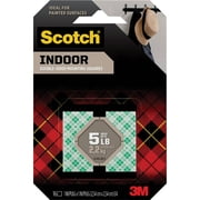 Scotch Adhesive Square MMM111 - 1 Inch Square, White
