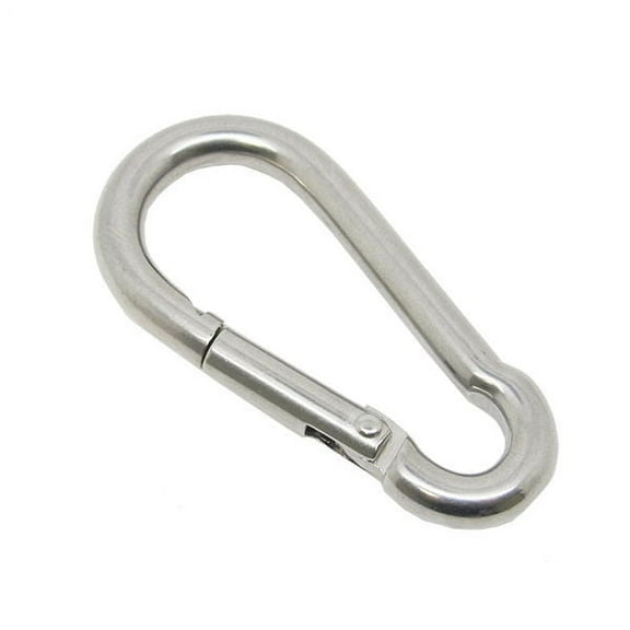 Scuba Boat Marine Clip Stainless Steel Safety Spring Hook Carabiner, 2-3/8"