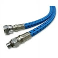 thumbnail image 1 of Scuba Choice 24" Low Pressure Braided Hose for 2nd Stage Reg and Octo, Blue, 1 of 1