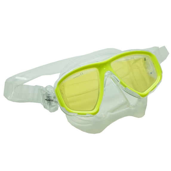 Scuba Choice Colored Anti-UV Lenses Snorkeling/ Dive Mask, Yellow