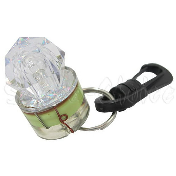 Scuba Choice Diamond Shape Water Activated Mini Safety LED Flash light, Green