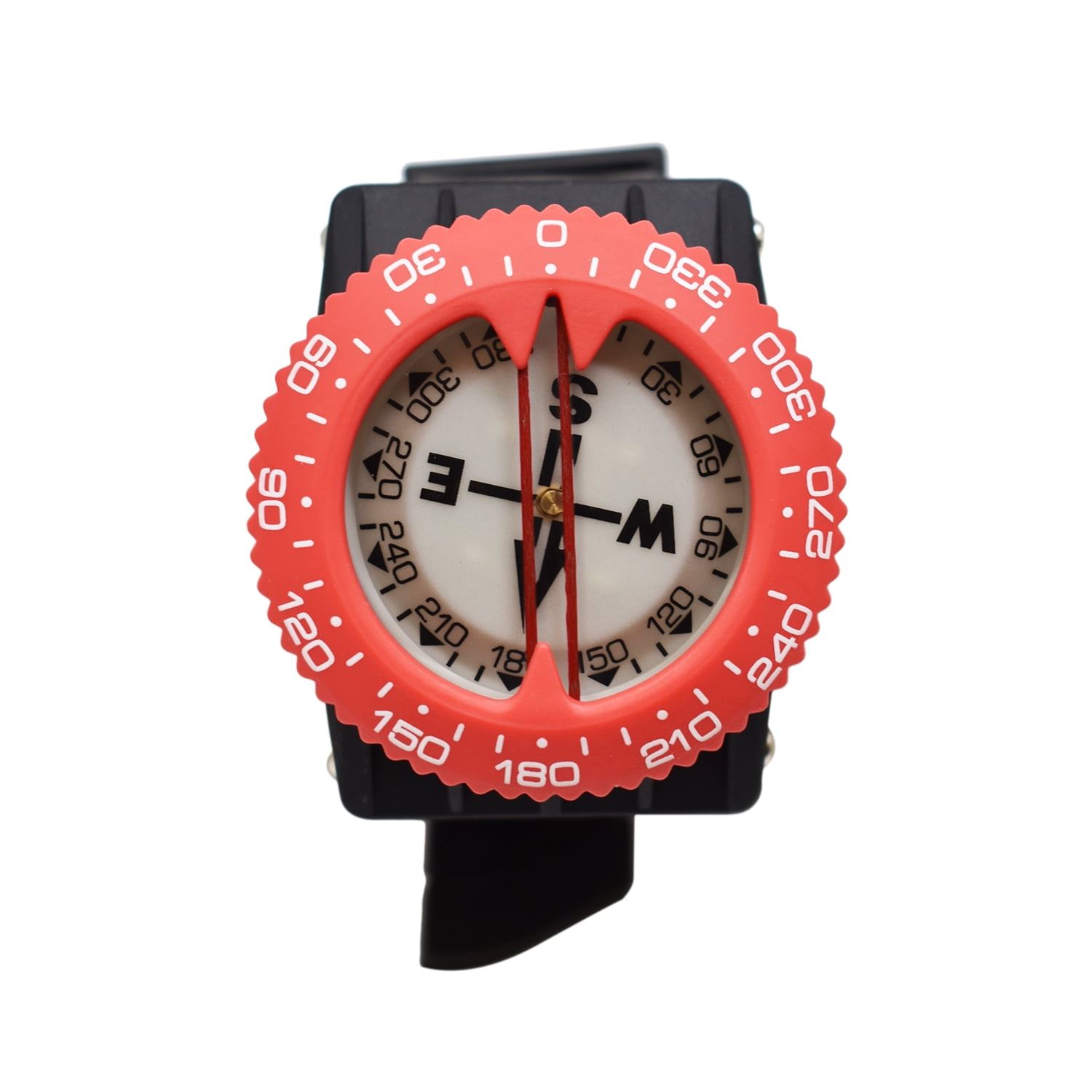 Scuba Choice Diving Deluxe Wrist Compass, Ferrari Red