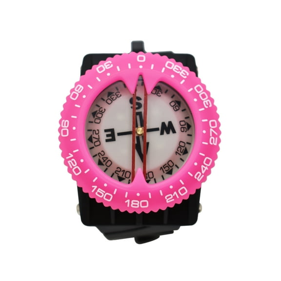 Scuba Choice Diving Deluxe Wrist Compass, Neon Pink