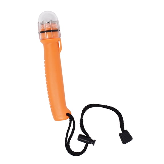 Scuba Choice Diving Safety Waterproof LED Strobe Light w/ Lanyard, Orange