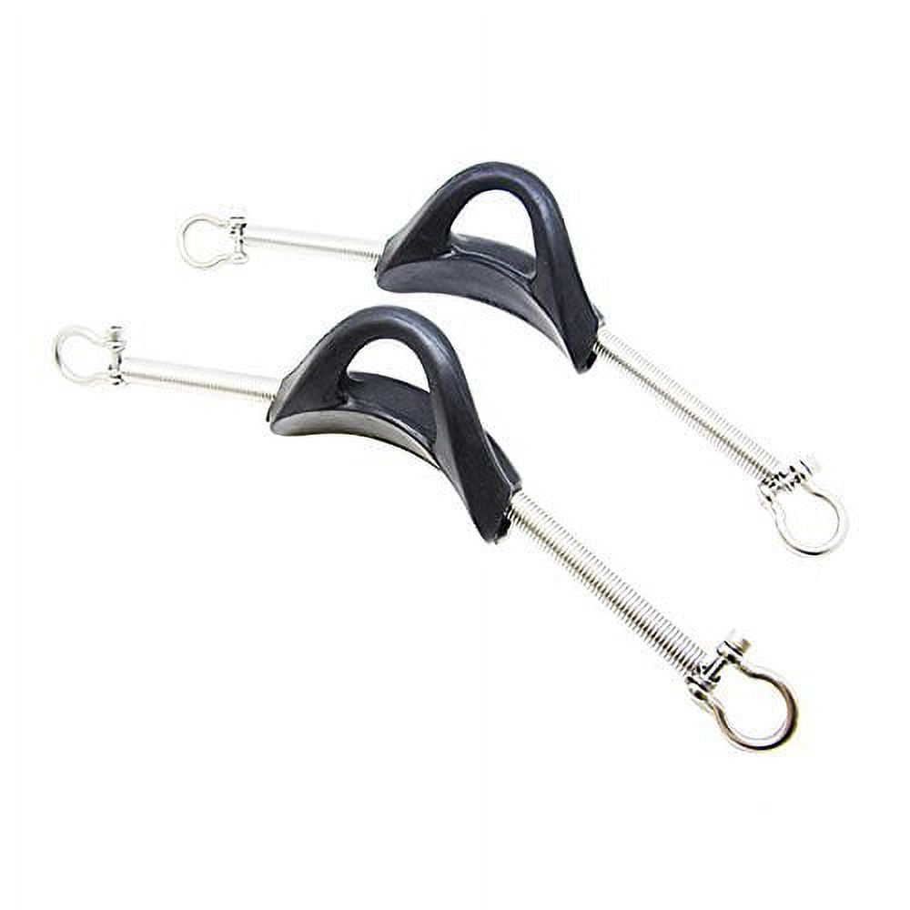 Scuba Choice Diving Stainless Steel Black Spring Fin Straps Screw