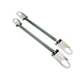 thumbnail image 1 of Scuba Choice Fins SS Spring Heel Straps Integrated Buckle Style with Braided Waived Cloth, X-Large, 1 of 1
