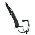 thumbnail image 1 of Scuba Choice Foldable Low Volume Black Blade Point Tip BCD Knife, Black, 1 of 2