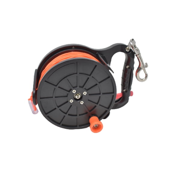 Scuba Choice Heavy Duty Dive Reel for Wreck Diving and Cave Diving, 150m