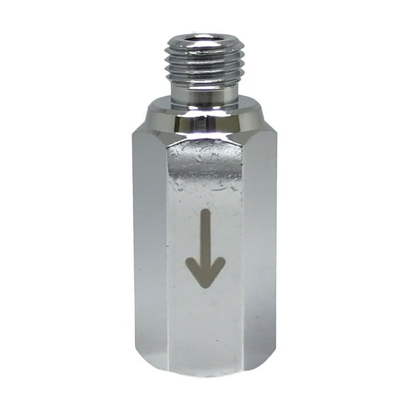 Scuba Choice Scuba Diving One Way Valve Adapter, M 3/8-24 to F 3/8-24