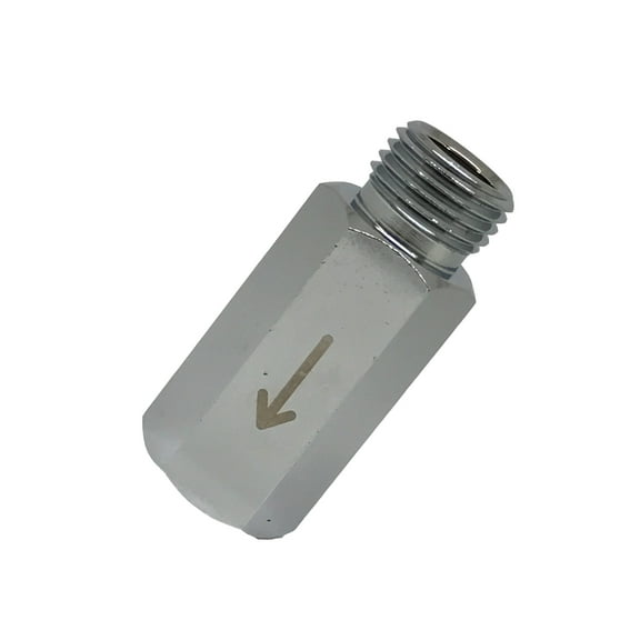 Scuba Choice Scuba Diving One Way Valve Adapter, M 9/6-18 to F 3/8-24