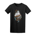 thumbnail image 1 of Scuba Crystal With Octopus T-Shirt Men -Image by Shutterstock, Male 3X-Large, 1 of 2