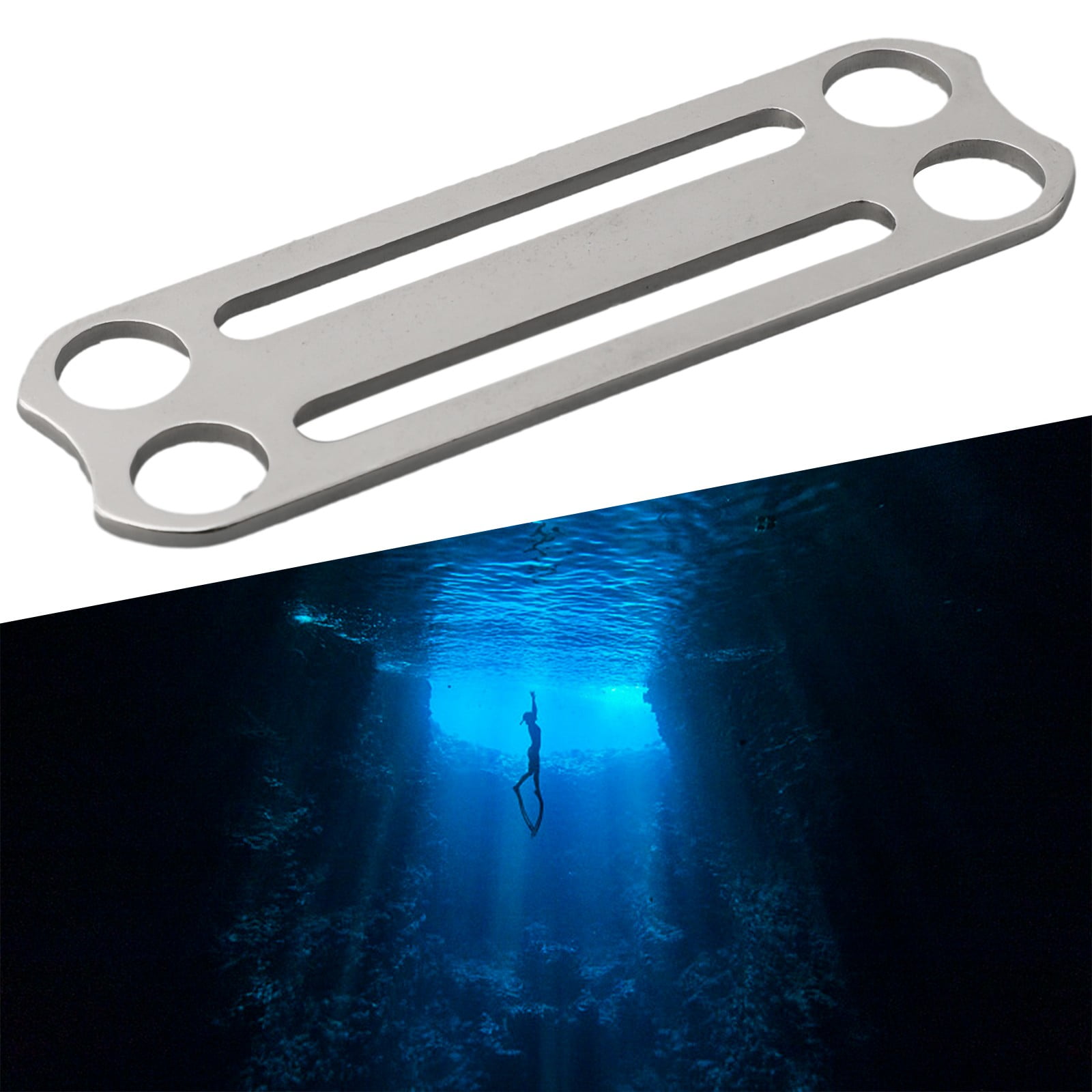 Scuba Dive DRing Dive Weight Belt Slide Keeper bing Harness