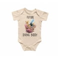 thumbnail image 1 of Scuba Diver Newborn Baby Bodysuit, 1 of 6
