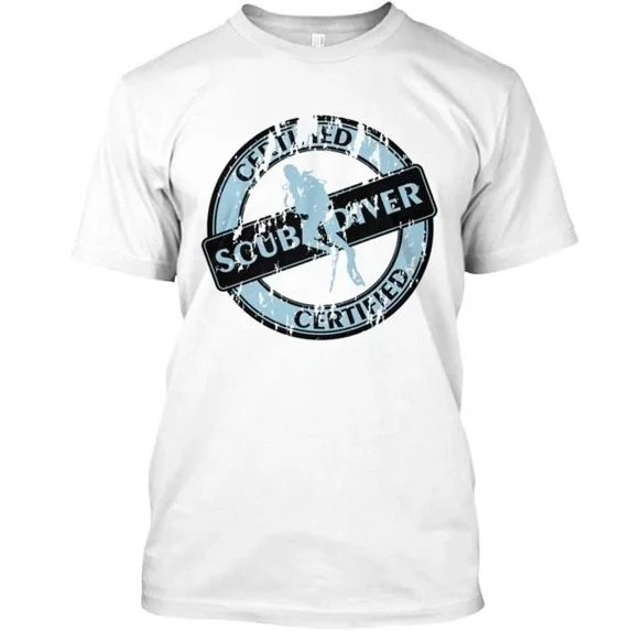 Scuba Diver T-Shirt Made in the USA Size S to 5XL