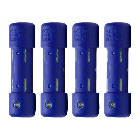 Scuba Diving 1.1lb Slug Weights 4pcs, Blue