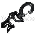 thumbnail image 1 of Scuba Diving 2 Sizes Hose Holder with Clip, FIts 1/2" & 1/4" BC Hose, 1 of 1