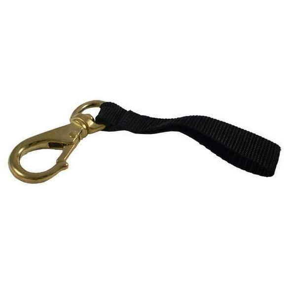Scuba Diving 3-1/4" Brass Snap with Webbing Strap