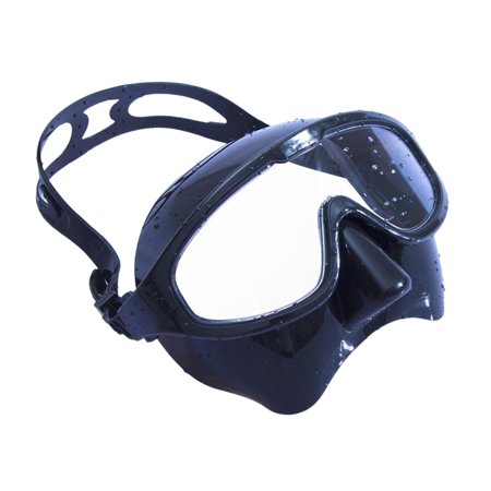 Scuba Diving Anti Fog, Swimming Goggles Swim Glasses Comfortable Snorkel Goggles Snorkeling for Lap Swimming, Surfing, Women Men Black