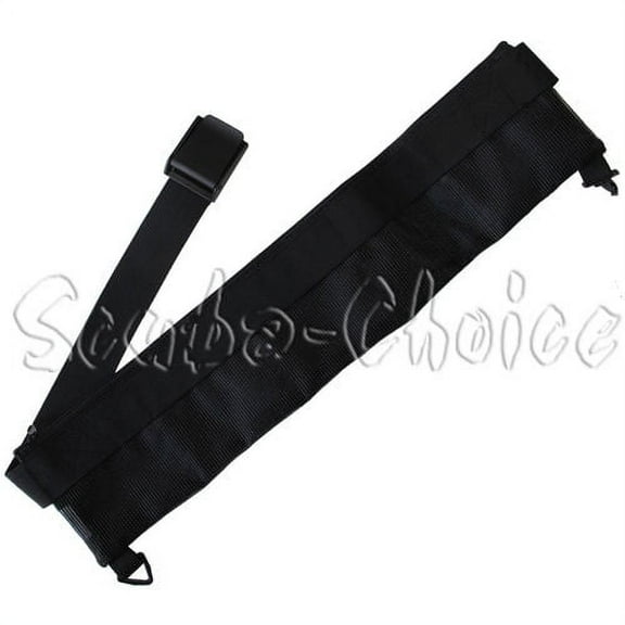 Scuba Diving BCD Weight Belt with 5 pockets w/ Buckle & 49" Webbing