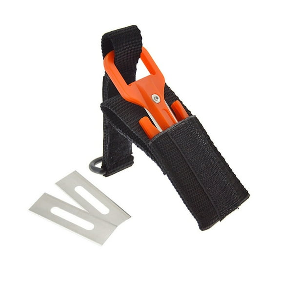 Scuba Diving Cutting Special Blade Line Cutter Underwater Blade Secant Equipment Orange