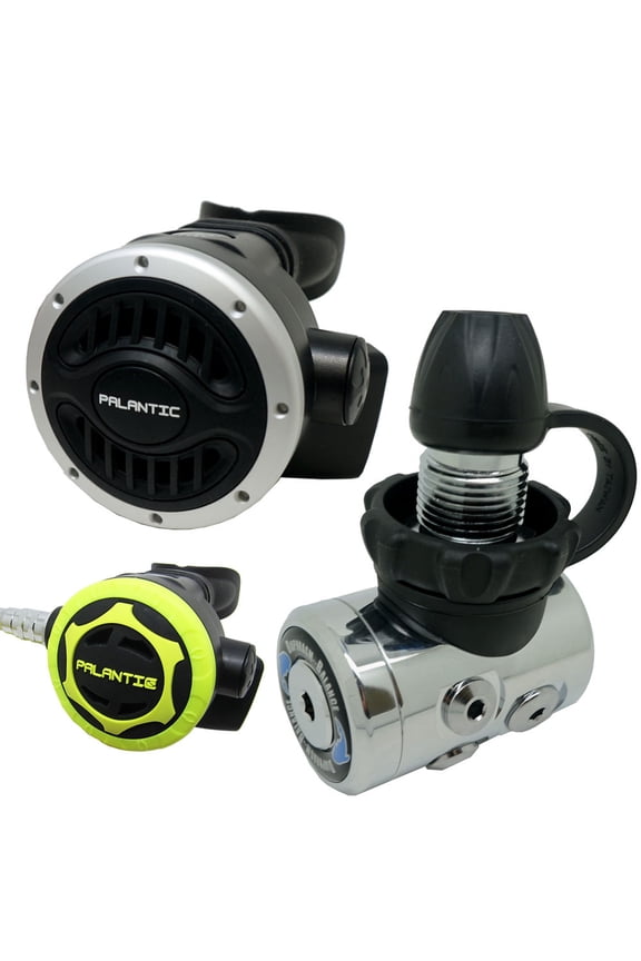 Scuba Diving Dive Palantic AS105 DIN Regulator & Octopus Combo